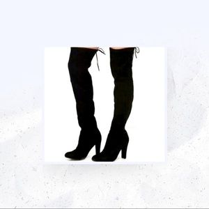 STEVE MADDEN Over the Knee Suede Norri Boot 6.5